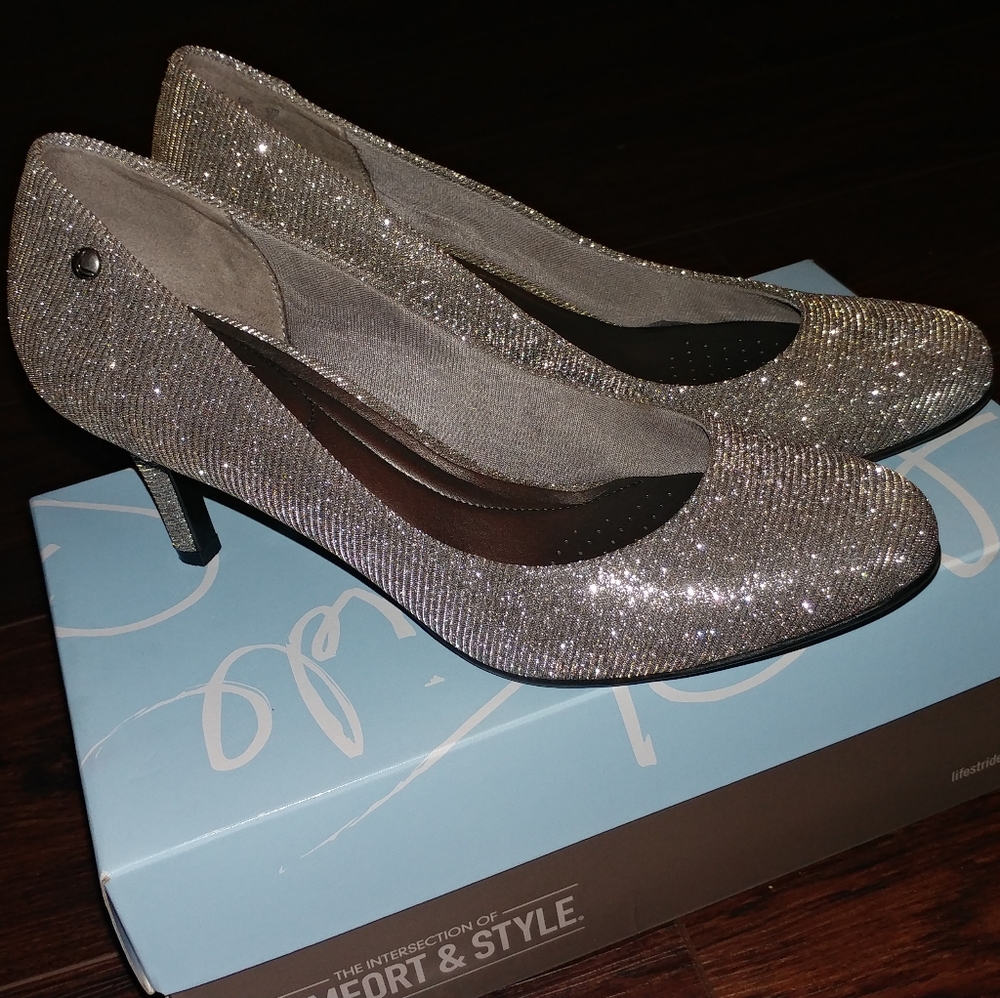 Life Stride Sparkly Heels